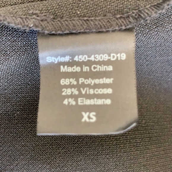 NWT Jenni Kayne Black Plume Skirt- Size XS - Picture 5 of 5